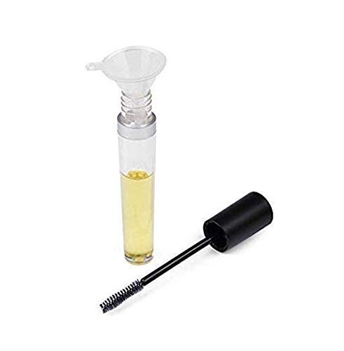 DNHCLL 2 PCS 8 mL Empty Mascara Tubes With Eyelash Wand, Rubber Inserts and Funnels for Castor Oil, Ideal Kit for DIY Cosmetics - Image 4