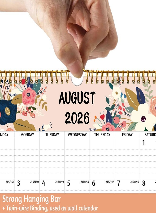 BowCuk Wall Calendar 2026-2027 - Jan.2026 - Jun.2027, Calendar 2026-2027 Wall, 18 Monthly Calendar, 12 x 17 In, 2026 Calendar with Large Blocks, Thick Paper, Holidays, To-do ＆ Notes, Great for Organizing - Image 5