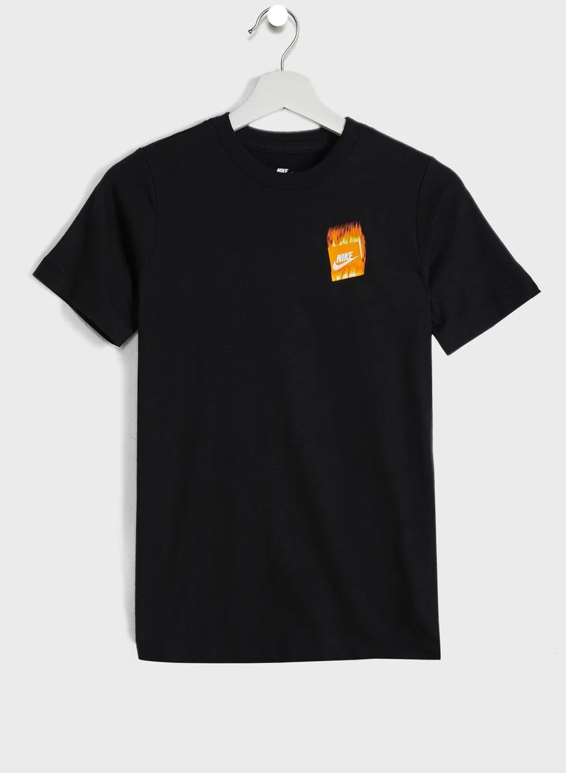 Nike Youth Nsw Heat On Feet T-Shirt