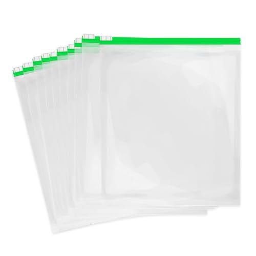 Ezee Plastic Reusable Multi-Purpose Slider Bag 9x10 Inch | Zip Lock & Vegetable Storage | Freeze Bag I Pack of 10 - Image 1