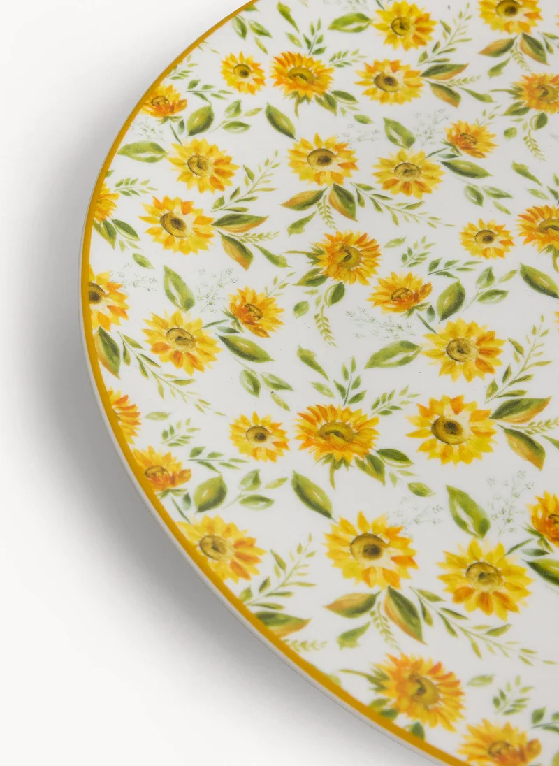 سيمبلي كيتشن Sunflower Bone China Serving Dish Premium Tableware