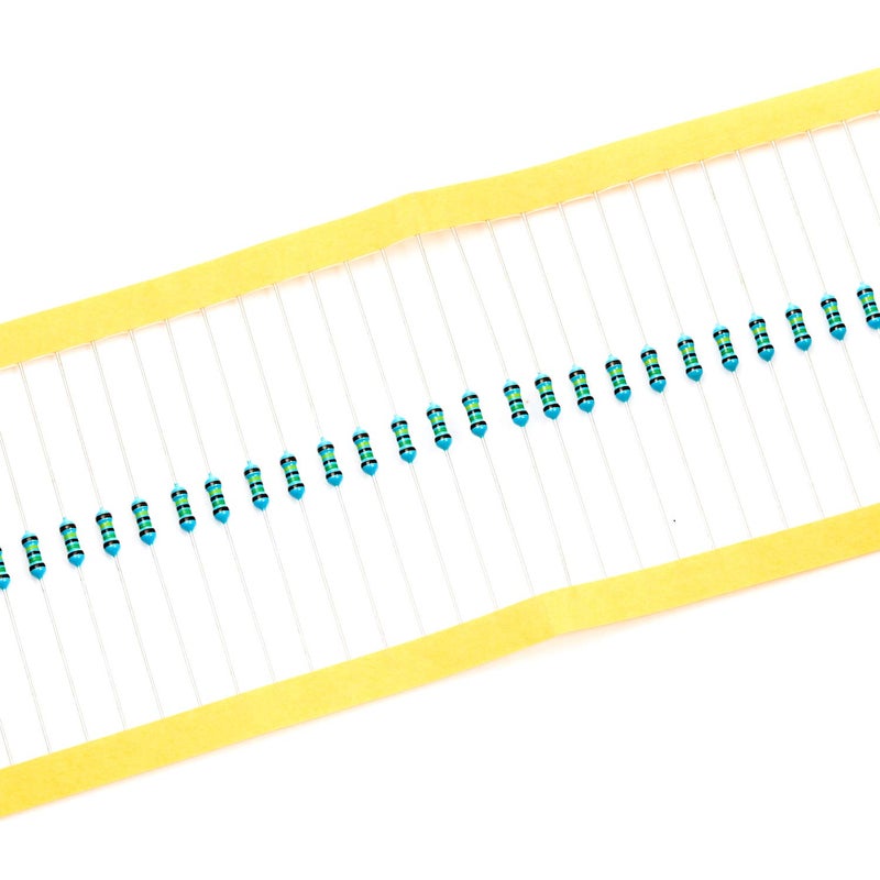 CHANZON 100pcs 1/4W (0.25W) 1.5M Ω ohm 1m5 Metal Film Fixed Resistor 0.01 ±1% Tolerance 1.5MR MF Through Hole Resistors Current Limiting Rohs Certificated - Image 4