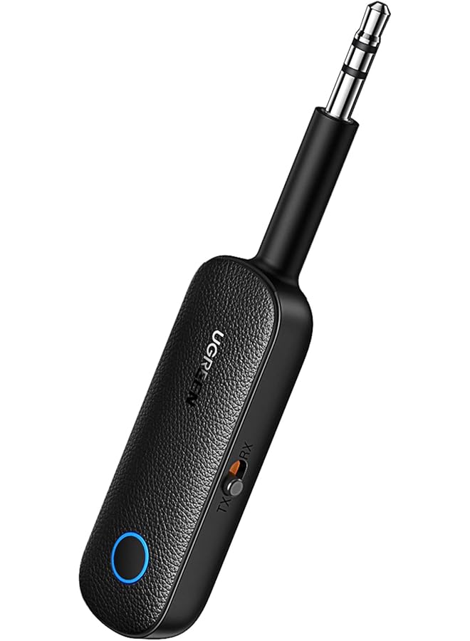 Ugreen Car Bluetooth Adapter 5.0, 2 In 1 Aux Bluetooth Transmitter Receiver 3.5Mm Wireless Audio Dongle For Tv Car Home Stereo System Earbuds Headphones - Image 1