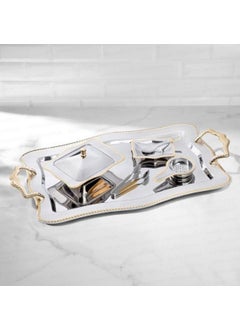 Nehir 28 Piece Chain Gold Tea Set  - Image 1