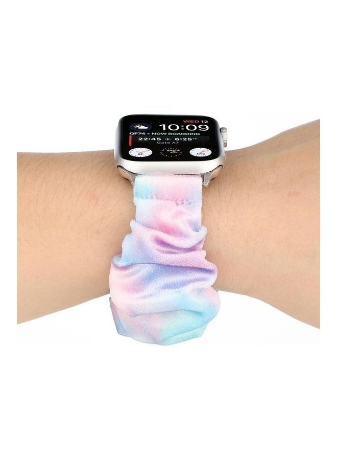 NIBEMINENT Replacement Watchband For Apple Watch Series 7 41mm/6 & SE 5 4 40mm/3 2 1 38mm Multicolour - Image 5