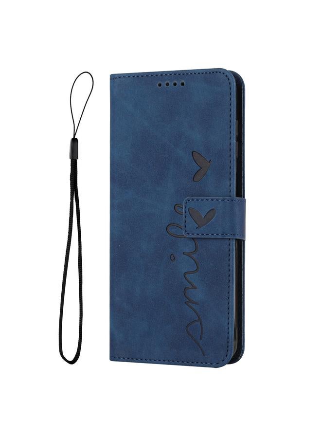 Zaboon Case For Infinix Note 11 Pro Skin Feel Heart Pattern Leather Phone Case - Image 2