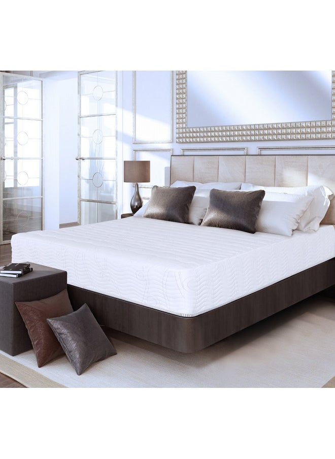 Olee Sleep - Olee Sleep Twin Mattress, 10 Inch Support Cloud Hybrid Mattress, Gel Infused Memory Foam, Pocket Spring for Support and Pressure Relief, CertiPUR-US Certified, Bed-in-a-Box, Soft, Twin Size - Image 1