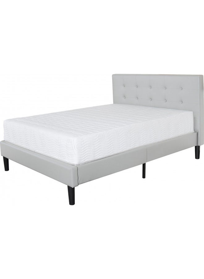 Olee Sleep - Olee Sleep Twin Mattress, 10 Inch Support Cloud Hybrid Mattress, Gel Infused Memory Foam, Pocket Spring for Support and Pressure Relief, CertiPUR-US Certified, Bed-in-a-Box, Soft, Twin Size - Image 1