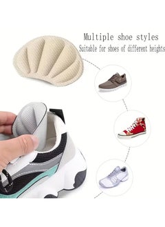 Goolsky 1Pair Anti-wear Cushion Pads, Feet Care Heel Protectors, Adhesive Shoes Stickers  - Image 2
