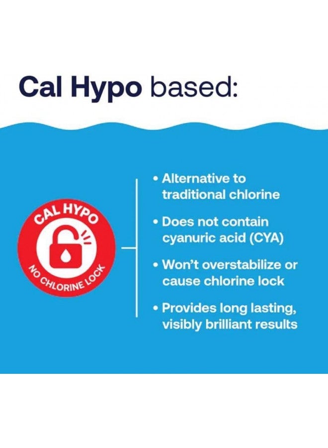 HTH 52043 صدمة رعاية المسبح المتقدمة، كيمياء المسبح تمنع البكتيريا والطحالب، صيغة كال هايبو، 2 رطل (عبوتين) - Image 2