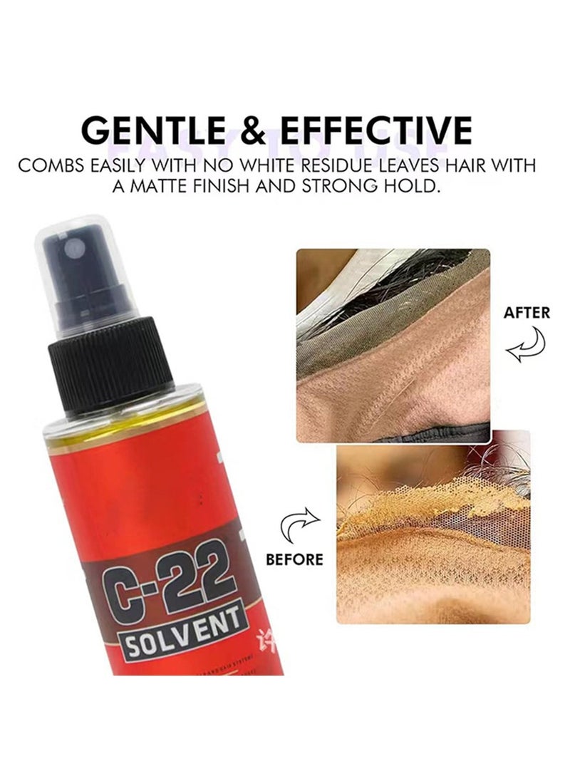 Walker Tape Wig Glue Remover Spray Front Bonding Weave Active Lace Tape Meltblown is Safe for all Skin Types（118ml）  - Image 2
