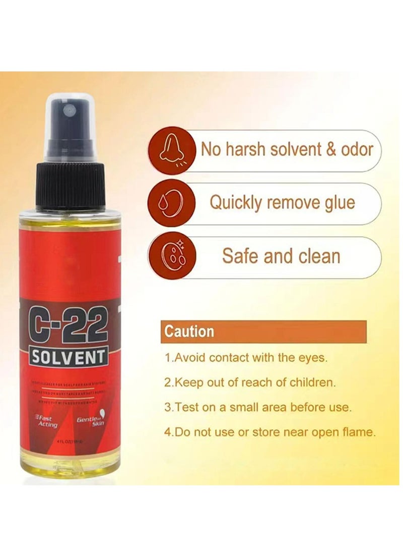 Walker Tape Wig Glue Remover Spray Front Bonding Weave Active Lace Tape Meltblown is Safe for all Skin Types（118ml）  - Image 4