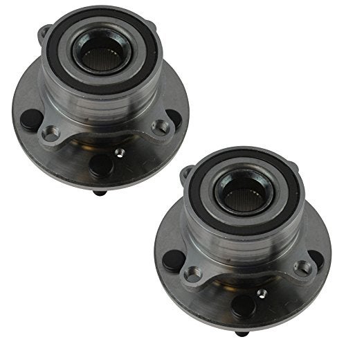 TRQ مجموعة تجميع محامل العجلات الأمامية TRQ 2 قطعة متوافقة مع 2007-2013 أكورا MDX 2010-2013 ZDX 2009-2015 هوندا بايلوت - Image 5