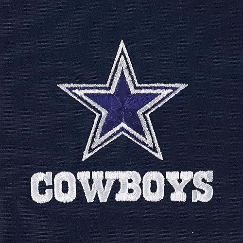 Dunbrooke Men's Navy Dallas Cowboys Circle Archer Softshell Full-Zip Vest - Image 4