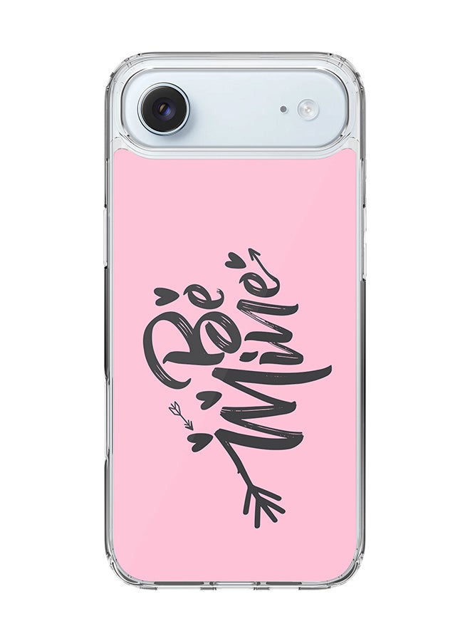 Stylizedd Classic Clear MagSafe Case for iPhone 17 Air , Hybrid Soft Case Flexible Edges Anti Drop TPU PC Gel Thin Transparent Cover [ Designed for iPhone 17 Air ] - Be Mine