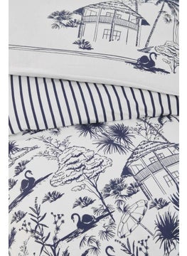 Angel Of Life Altınbaşak Creaforce Double Duvet Cover Set Capri On Moonlit  - Image 2