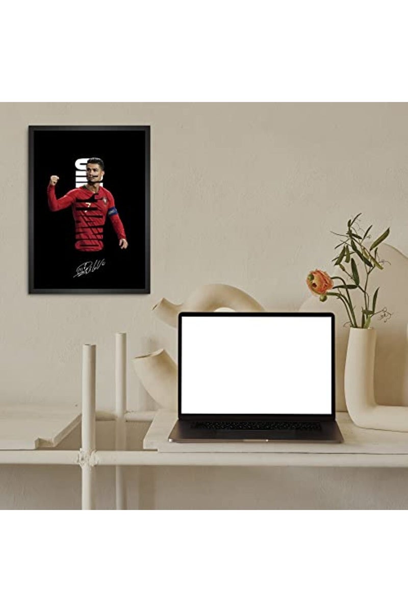 LAMRON Ronaldo The Boss Framed Poster - Image 2