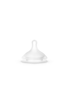 SUAVINEX Suavinex Bonhomia Color Essence SX PRO Physiological Silicone Nipple, Pack of 2 Nipples, 6 Months, Fast Flow  - Image 1