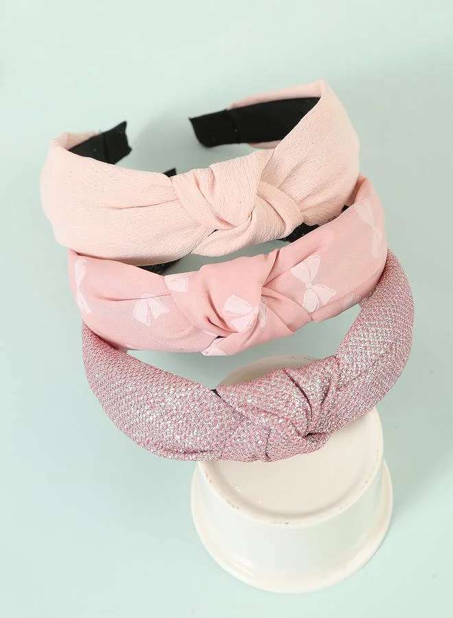 Take Two Set of 3 - Printed Knot Headband