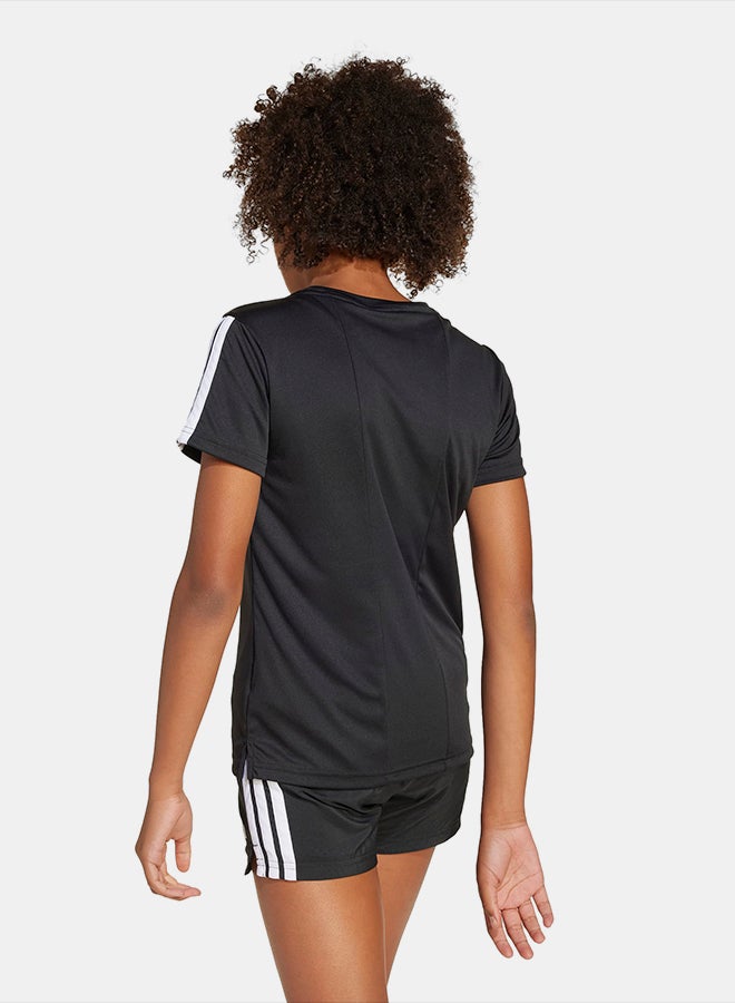 Adidas Training Essentials 3-Stripes Tee Kids - Image 2