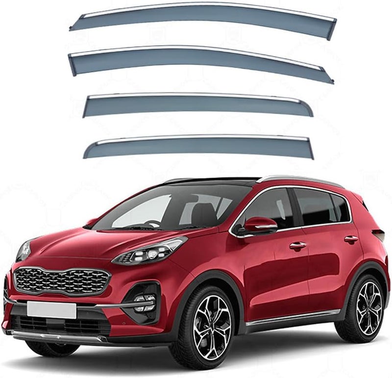 Premium Wind Deflector for Kia Sportage KX5 MK4-QL 2016+ Window Side Visor Keep Your Car Ventilated in Rain Reduce Wind Turbulence External Accessories - Image 1
