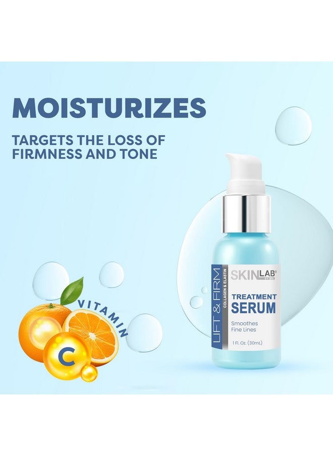 سكين لاب باي بي إس إل سيروم SKIN LAB BY BSL Lift and Firm TREATMENT - مكونات معززة مثل الكولاجين والإيلاستين المتحلل وفيتامين C وفيتامين E لترطيب وتنعيم الخطوط الدقيقة والتجاعيد 1 أونصة.  - Image 3