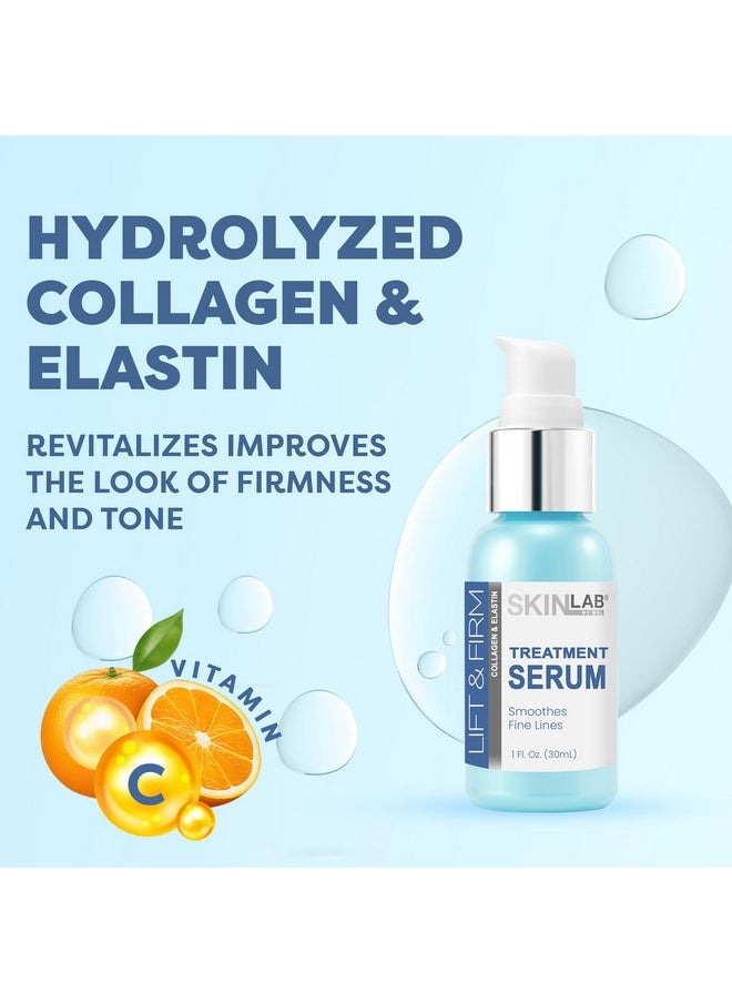 سكين لاب باي بي إس إل سيروم SKIN LAB BY BSL Lift and Firm TREATMENT - مكونات معززة مثل الكولاجين والإيلاستين المتحلل وفيتامين C وفيتامين E لترطيب وتنعيم الخطوط الدقيقة والتجاعيد 1 أونصة.  - Image 5