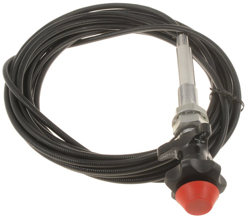 Dorman 55206 Control Cables With 2 In. Black Knob, 25 Ft. Length Universal Fit - Image 1