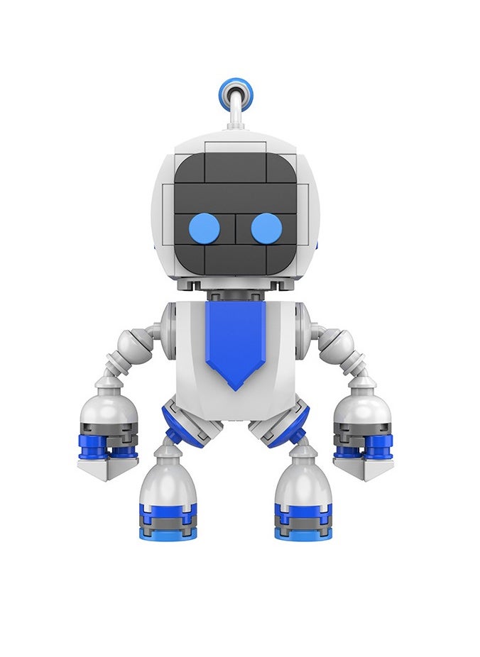 General The Astro Bot robot small particle assembly block children's educational toy ornaments are exquisitely restored  - Image 3