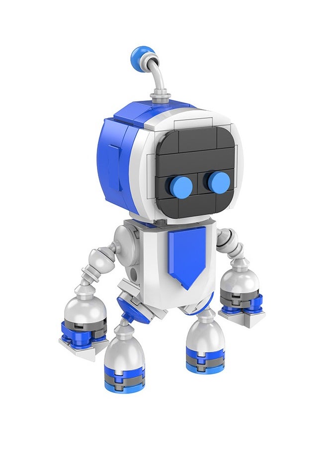 General The Astro Bot robot small particle assembly block children's educational toy ornaments are exquisitely restored  - Image 2