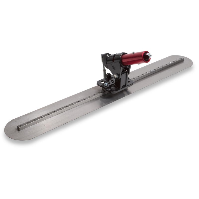 QLT By MARSHALLTOWN 36 x 5 Inch Round End MultiMount Fresno with RockIt 20 Bracket Carbon Steel Concrete FR36RBF9