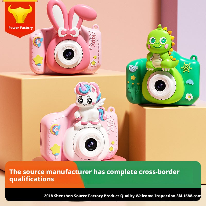 Kids Mini Camera 2.0 Inch LCD Dual HD Camera Photo Video Recorder Birthday Gift - Image 1
