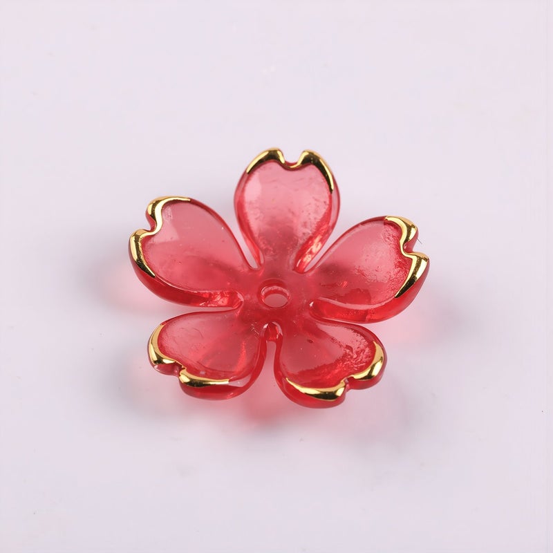 Portable Sakura Beads 19mm Lightweight Shatterproof Easy Carry For Outdoor Travel Crafting Supplies - Image 3