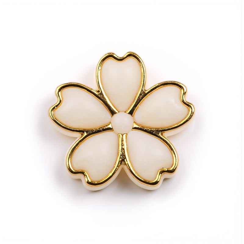Portable Sakura Beads 19mm Lightweight Shatterproof Easy Carry For Outdoor Travel Crafting Supplies - Image 2