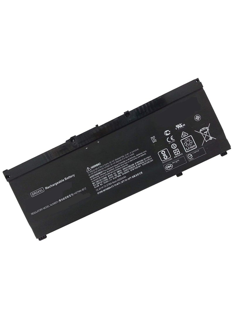 SR04XL Battery Replacement for HP Omen 15-ce000 15-ce000ng 15-ce002ng 15-ce004ng Pavilion Power 15t-cb2000 917678-2B1 917724-855 TPN-C133 TPN-C134 TPN-Q193 HSTNN-IB72  - Image 1