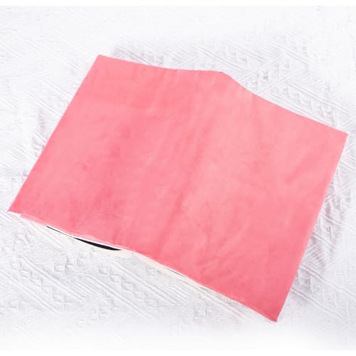 APLUFINE Small Book Covers for 5.5–6" × 2" × 8" Books, Velvet Reusable Fabric Book Cover with Pockets, Adjustable Book Protector for Paperbacks, Journals & Bibles - Image 4