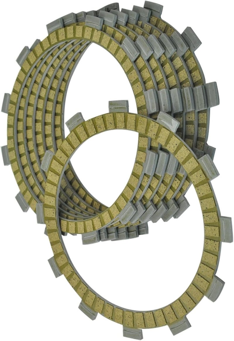 QASULER 7PC Motorcycle Friction Clutch Plates - Image 2