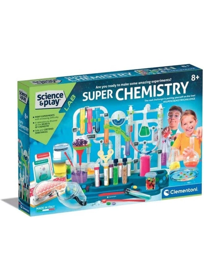 Clementoni Super Chemistry, Multicolor, 61549, 45.1 X 7 X 31.1 Centimetres  - Image 1