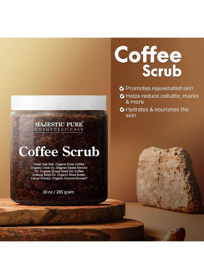 Arabica Coffee Scrub All Natural Body Scrub For Skin CareStretch MarksAcne & CelluliteReduce The Look Of Spider VeinsEczemaAge Spots & Varicose Veins 283 G - pzsku/Z201B726A1A3453210E3CZ/45/_/1725949174/b9823bb4-2090-4ce4-baef-c2aea1d645e8