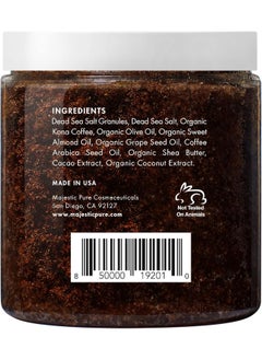 Arabica Coffee Scrub All Natural Body Scrub For Skin CareStretch MarksAcne & CelluliteReduce The Look Of Spider VeinsEczemaAge Spots & Varicose Veins 283 G - pzsku/Z201B726A1A3453210E3CZ/45/_/1725949175/1025ab9b-155d-4243-ada4-07a7a346f20f