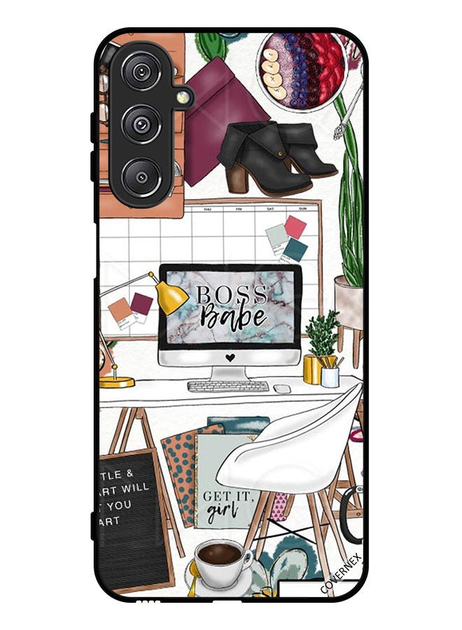 Covernex Protective Case Cover For Samsung Galaxy M34 5G Boss Babe Art Clip - Image 1