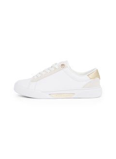TOMMY HILFIGER Logo Detail Lace Up Low Top Sneakers  - Image 2