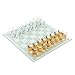 True Shot Glass Chess Game Chess Board with Shot Glass Chess Pieces Clear Glass and Frosted Glass Chess Drinking Game - Image 4