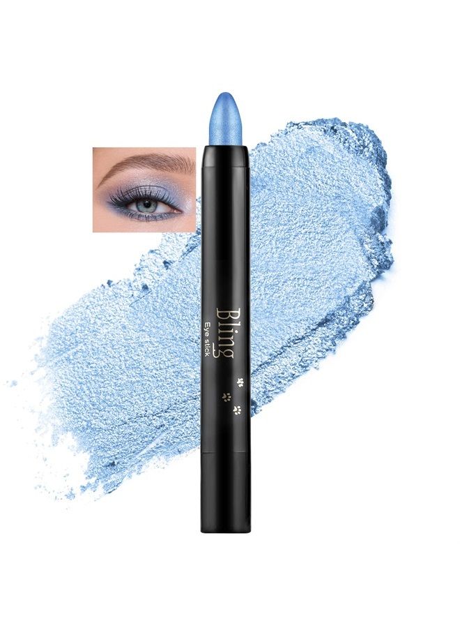 Boobeen Eyeshadow Pencil Crayon Waterproof Eyeshadow Stick Shimmer Cream Eyeshadow Pen Create Glitter Eye Makeup, Easy to Use (13#) - Image 1