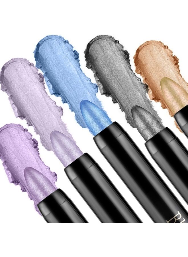 Boobeen Eyeshadow Pencil Crayon Waterproof Eyeshadow Stick Shimmer Cream Eyeshadow Pen Create Glitter Eye Makeup, Easy to Use (13#) - Image 5