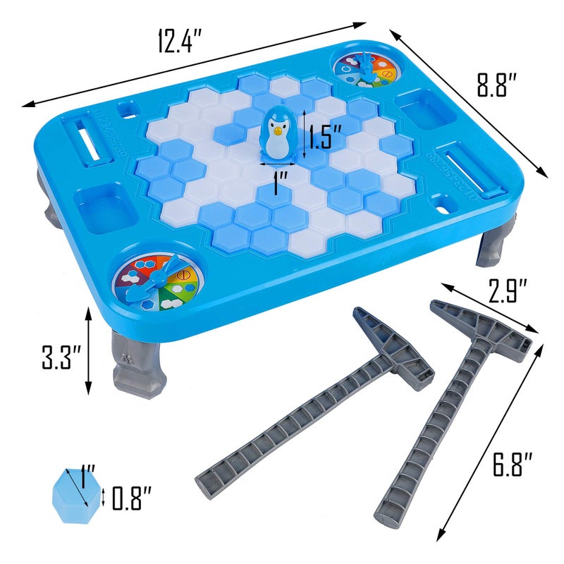 DR.DUDU Ice Breaker Game Save Penguin On Ice Block Family Funny Game Penguin Trap Activate Game Children's Day Gifts - Image 4