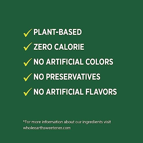 Whole Earth Stevia & Monk Fruit Liquid Sweetener, Original, No Erythritol, Squeeze Bottle, 1.62 Fl Oz (Pack of 12) - Image 4