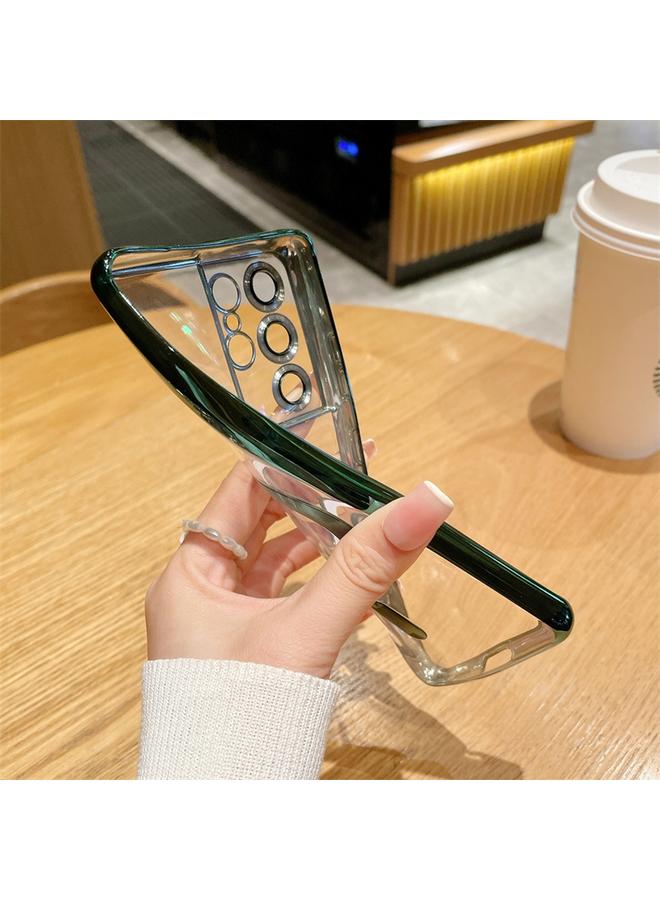 اس-توب جراب لهاتف Samsung Galaxy S22 Ultra 5G مصنوع من مادة TPU المطلية بالكهرباء مع جراب مغناطيسي Magsafe - Image 3