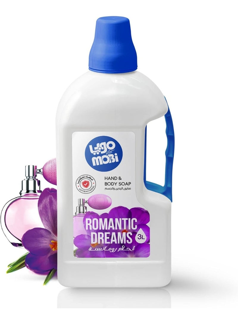 Moby Fragrant Liquid Hand Soap, 3 Liters