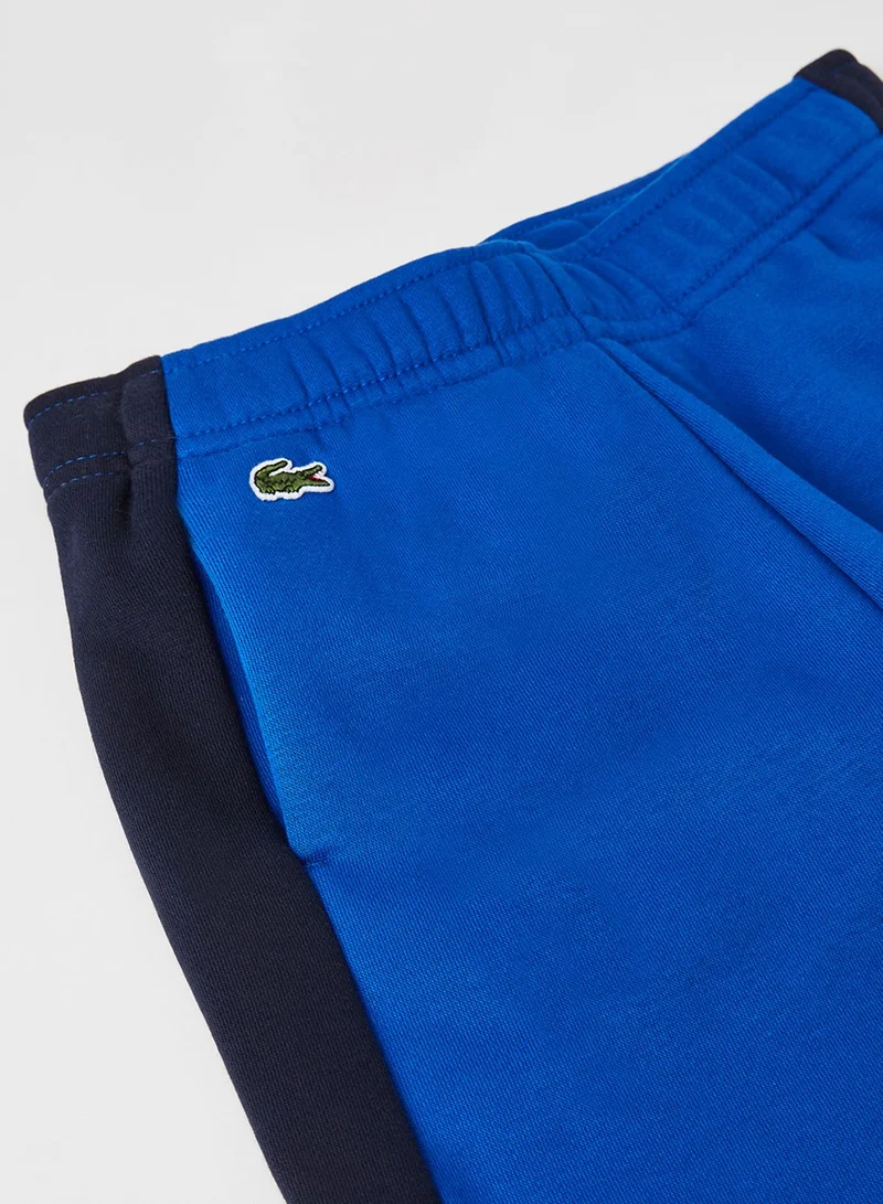 LACOSTE Kids Fleece Tracksuit Pants